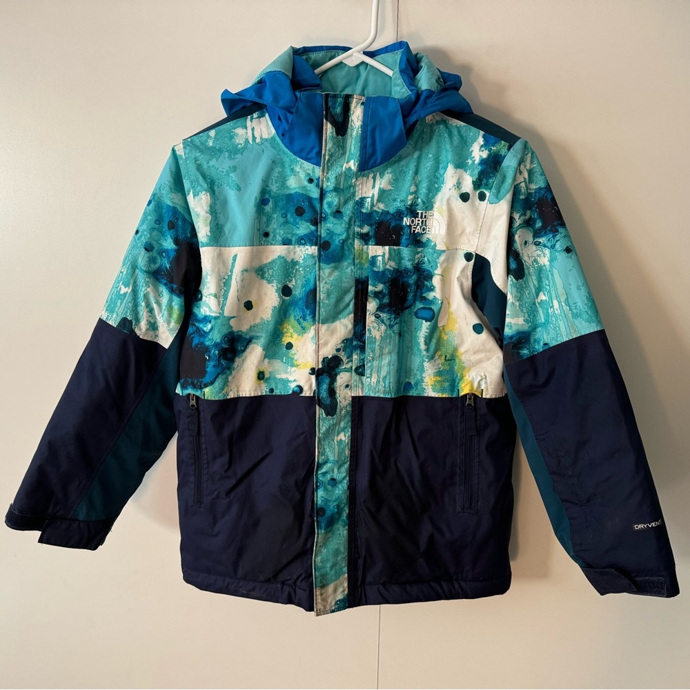 North face freedom extreme boys ski winter jacket size 10/12 youth medium